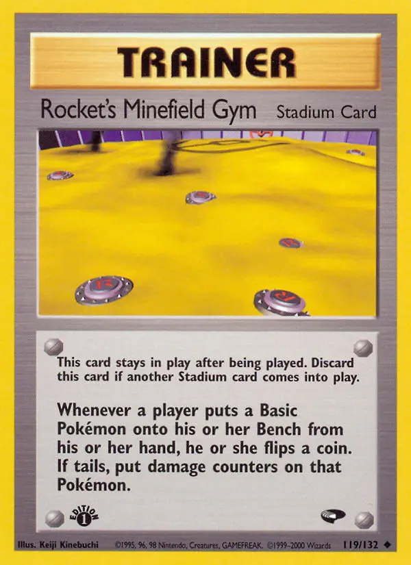 Rocket's Minefield Gym - Gym Challenge 119/132 (Regular)