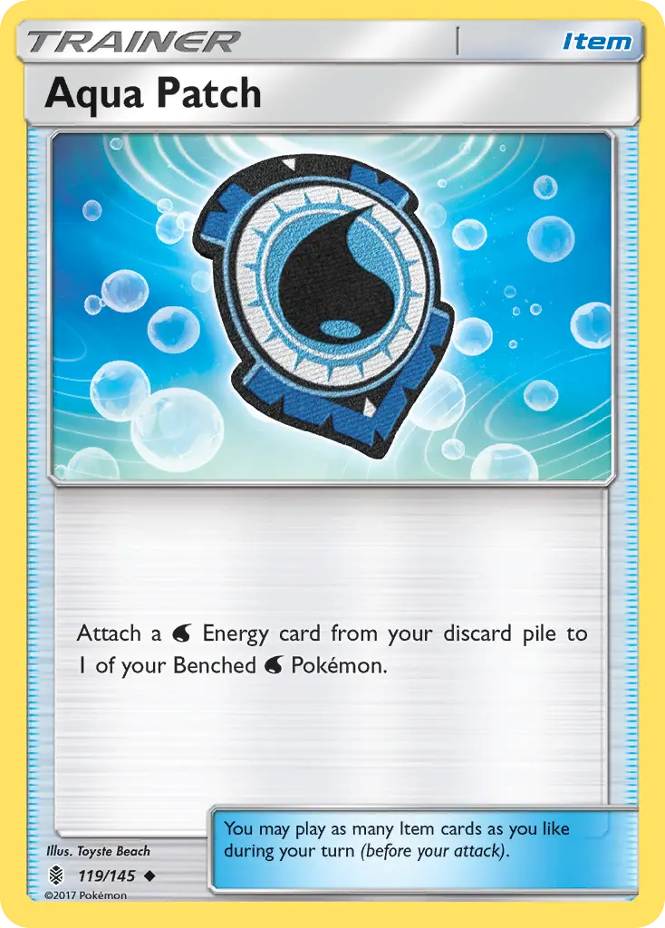 Aqua Patch - Guardians Rising 119/145 (Regular)