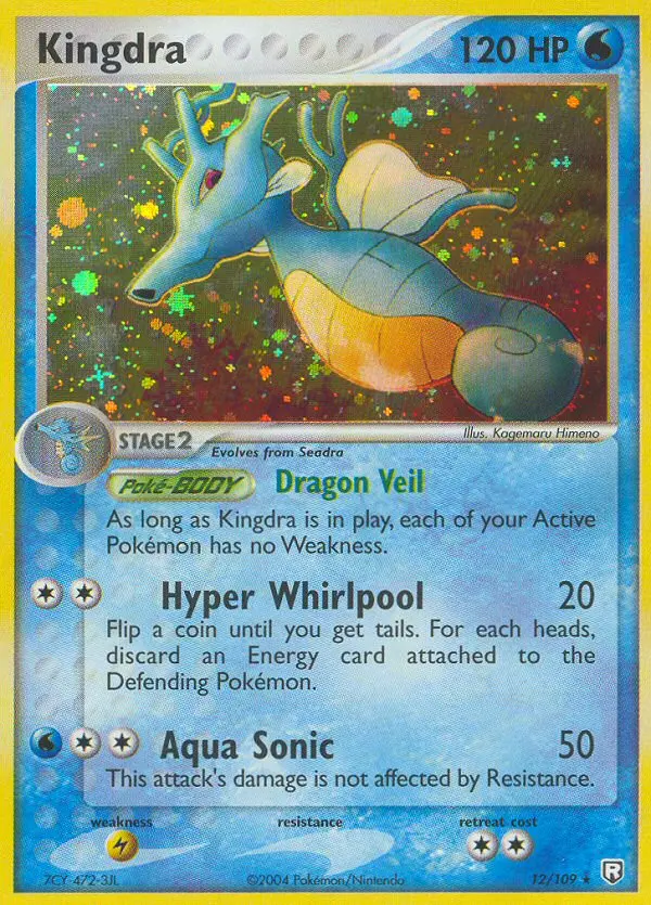 Kingdra - Team Rocket Returns 012/109 (Reverse Holo)