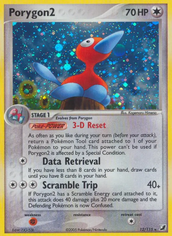 Porygon2 - Unseen Forces 012/115 (Reverse Holo)