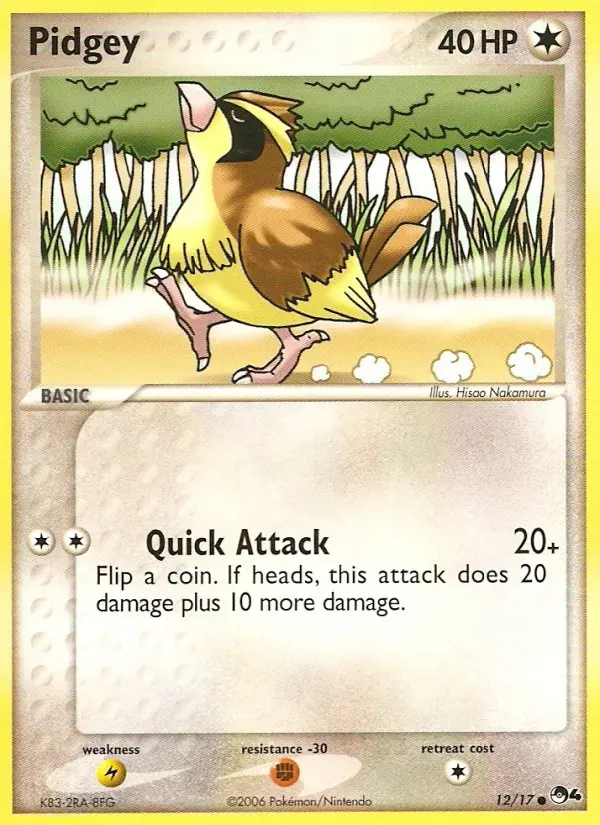 Pidgey - POP Series 4 012/017 (Regular)