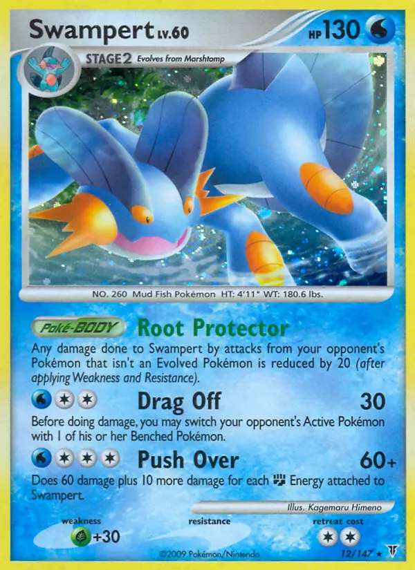 Swampert - Supreme Victors 012/147 (Reverse Holo)