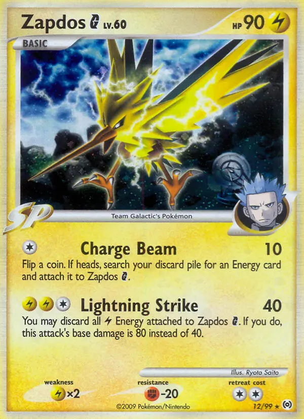 Zapdos G - Arceus 012/099 (Holo)