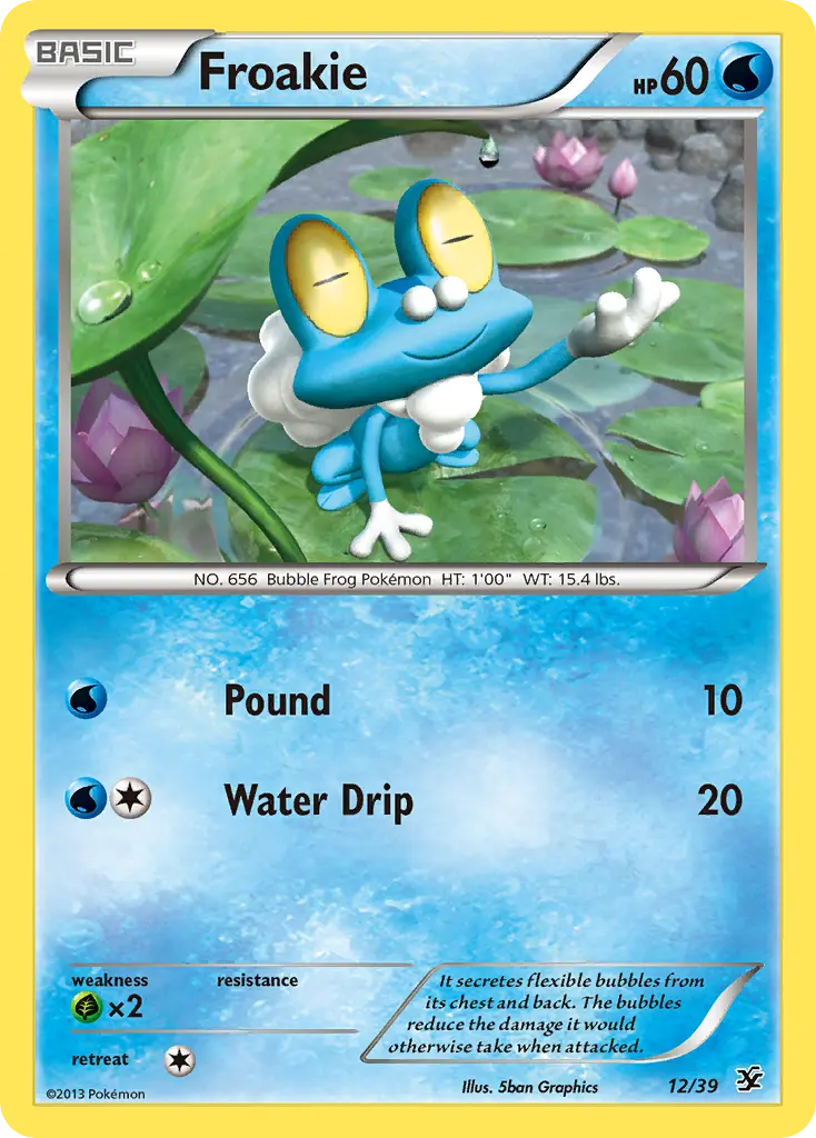 Froakie - Kalos Starter Set 012/039 (Regular)