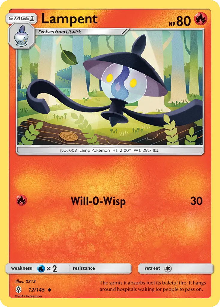 Lampent - Guardians Rising 012/145 (Regular)