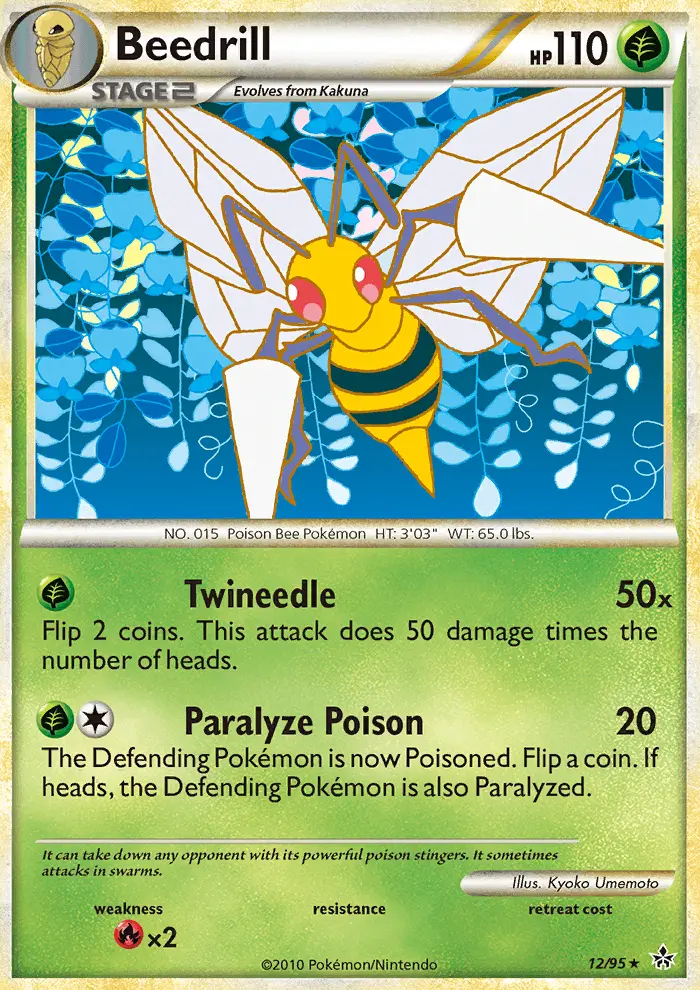 Beedrill - Unleashed 012/095