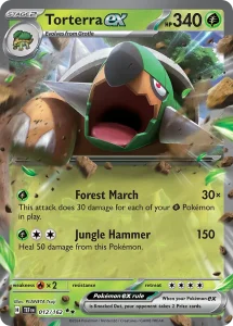 Torterra ex - Temporal Forces 012/162 (Holo)