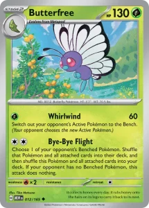 Butterfree - 151 012/165 (Reverse Holo)