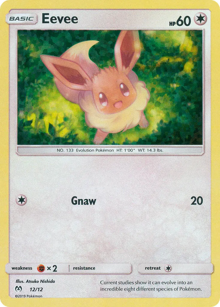 Eevee - McDonald's Collection 2019 012/012 (Holo)