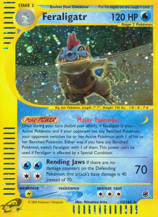 Feraligatr - Expedition Base Set 012/165 (Reverse Holo)