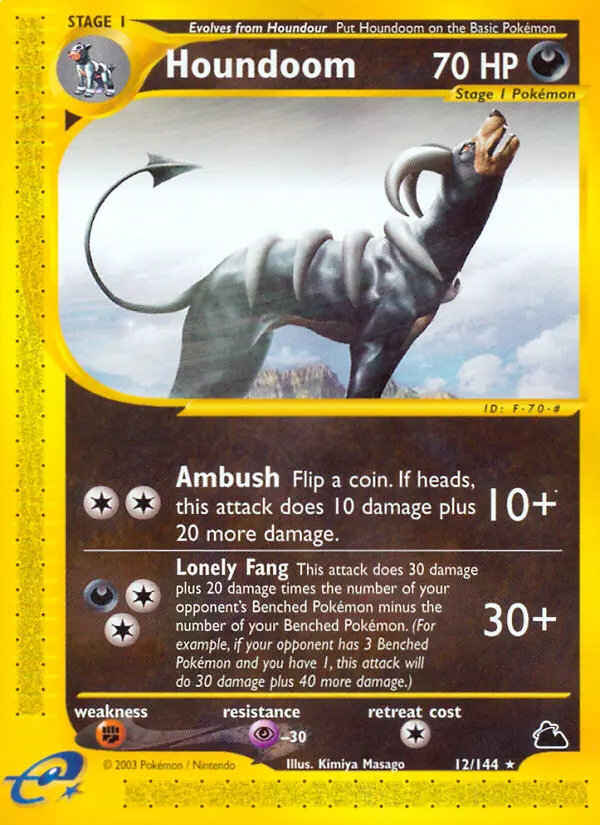 Houndoom - Skyridge 012/144 (Regular)