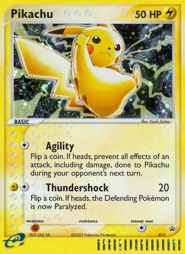 Pikachu - Nintendo Black Star Promos 012/040 (Regular)