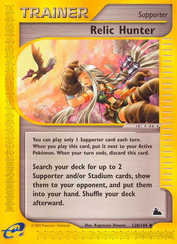 Relic Hunter - Skyridge 120/144 (Reverse Holo)