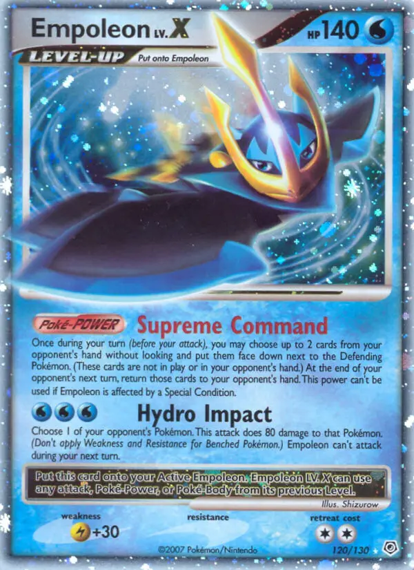 Empoleon LV.X - Diamond & Pearl 120/130 (Holo)