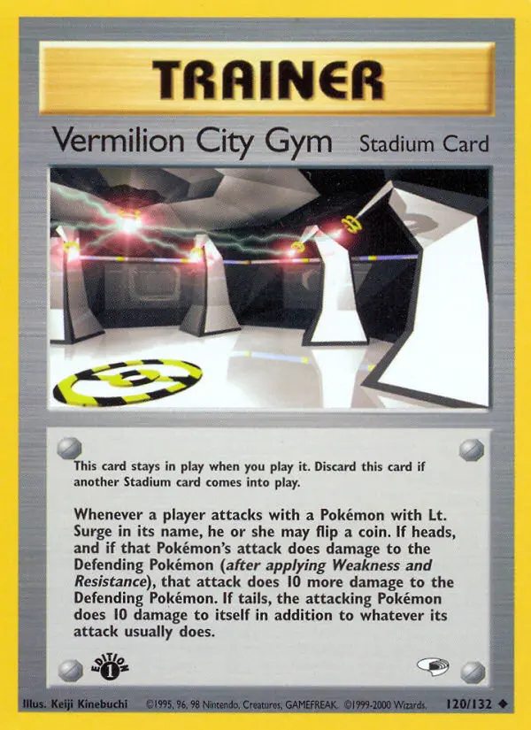 Vermilion City Gym - Gym Heroes 120/132 (Regular)