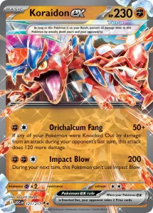 Koraidon ex - Ascended Heroes 121/217 (Holo)