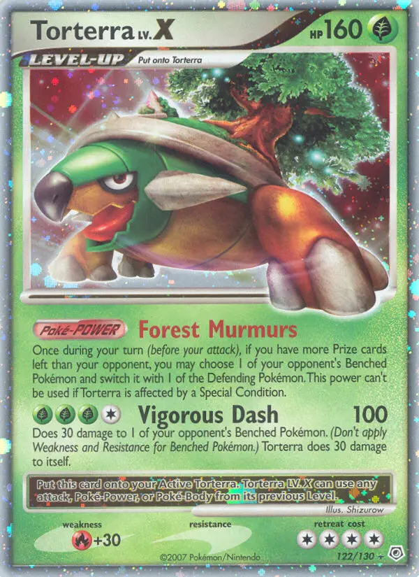 Torterra LV.X - Diamond & Pearl 122/130 (Holo)