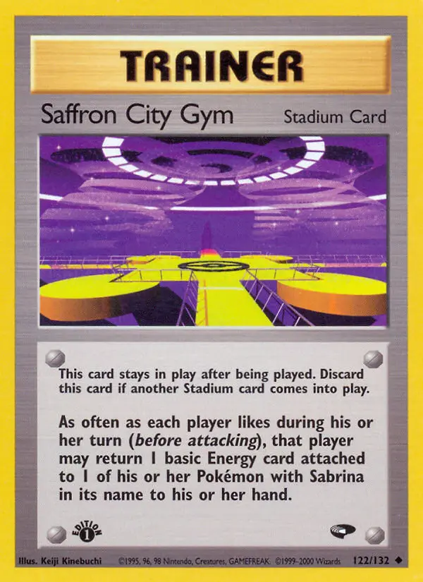 Saffron City Gym - Gym Challenge 122/132 (Regular)