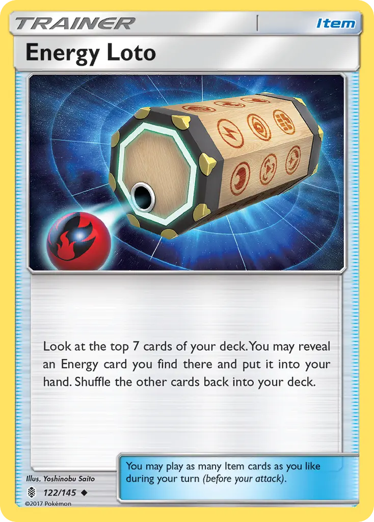 Energy Loto - Guardians Rising 122/145 (Reverse Holo)