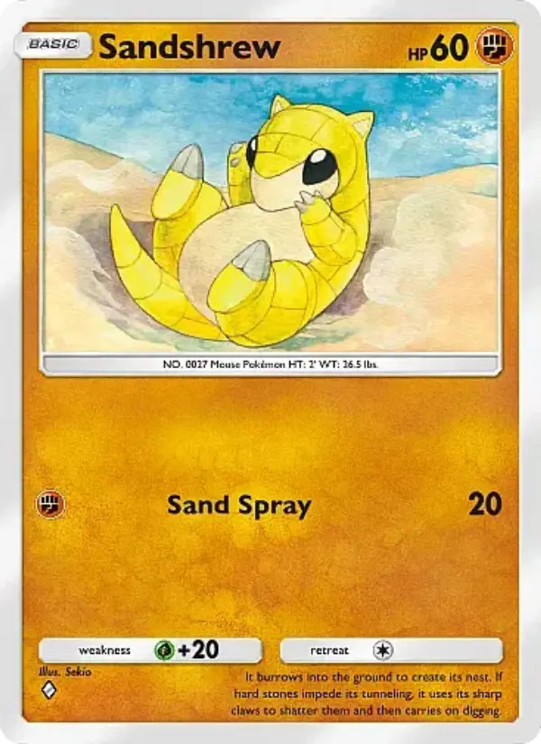 Sandshrew - Mega Rising 122/226