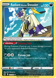 Radiant Hisuian Sneasler - Lost Origin 123/196 (Holo)
