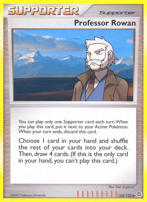 Professor Rowan - Secret Wonders 123/132 (Reverse Holo)