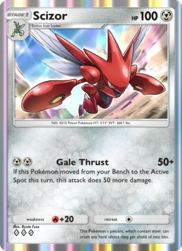 Scizor - Wisdom of Sea and Sky 123/161