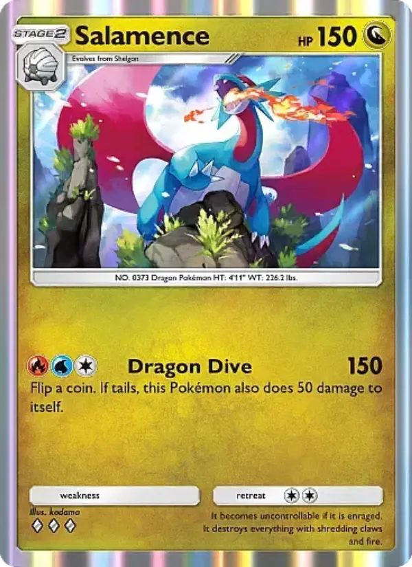 Salamence - Fantastical Parade 123/155