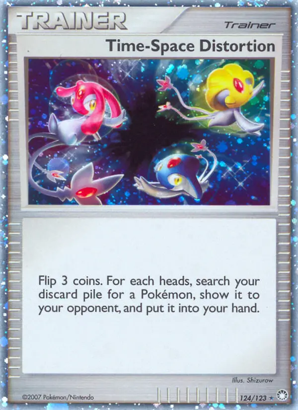 Time-Space Distortion - Mysterious Treasures 124/123 (Secret Rare)