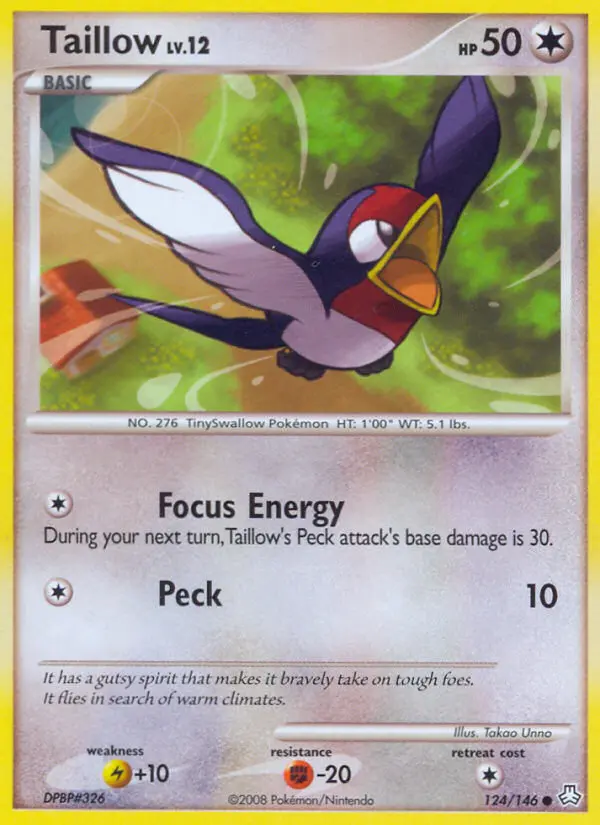 Taillow - Legends Awakened 124/146 (Regular)