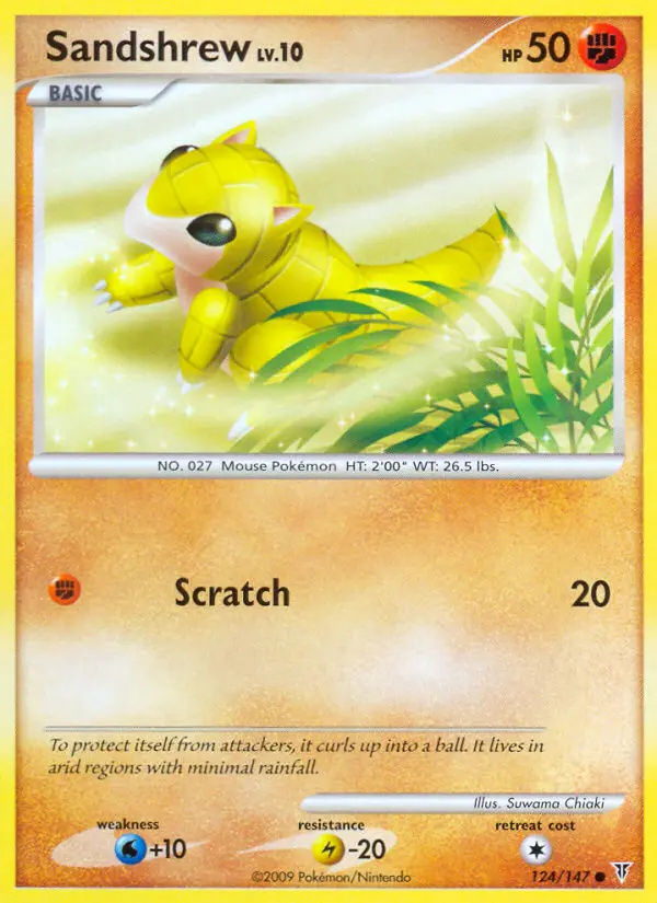 Sandshrew - Supreme Victors 124/147 (Regular)