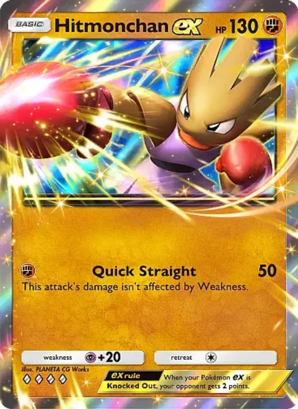 Hitmonchan ex - Mega Rising 124/226