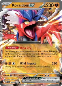 Koraidon ex - Scarlet & Violet 125/198 (Holo)