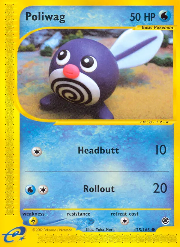 Poliwag - Expedition Base Set 125/165 (Regular)