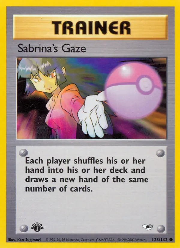 Sabrina's Gaze - Gym Heroes 125/132 (Regular)
