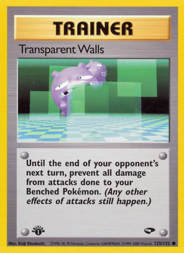 Transparent Walls - Gym Challenge 125/132 (Regular)