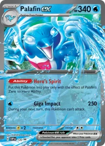 Palafin ex - Scarlet & Violet Black Star Promos SVP 126 (Holo)