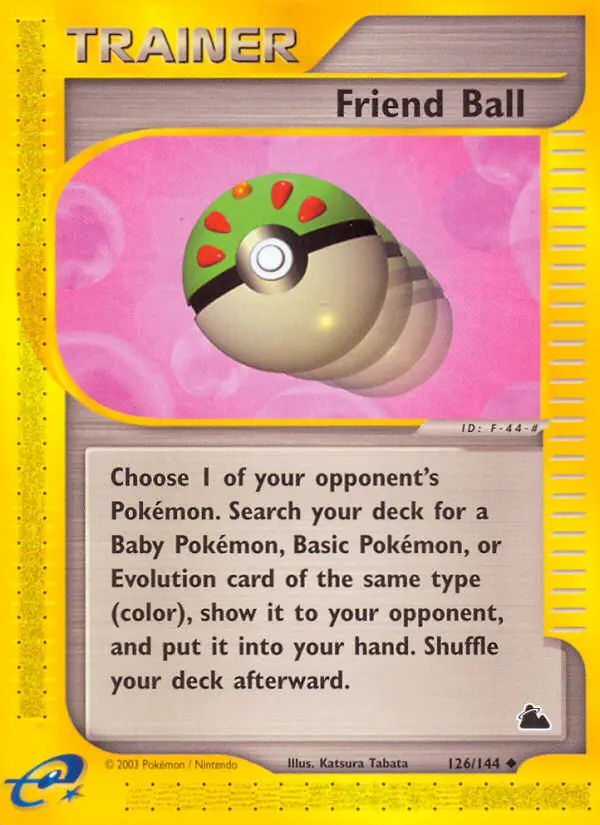 Friend Ball - Skyridge 126/144 (Regular)