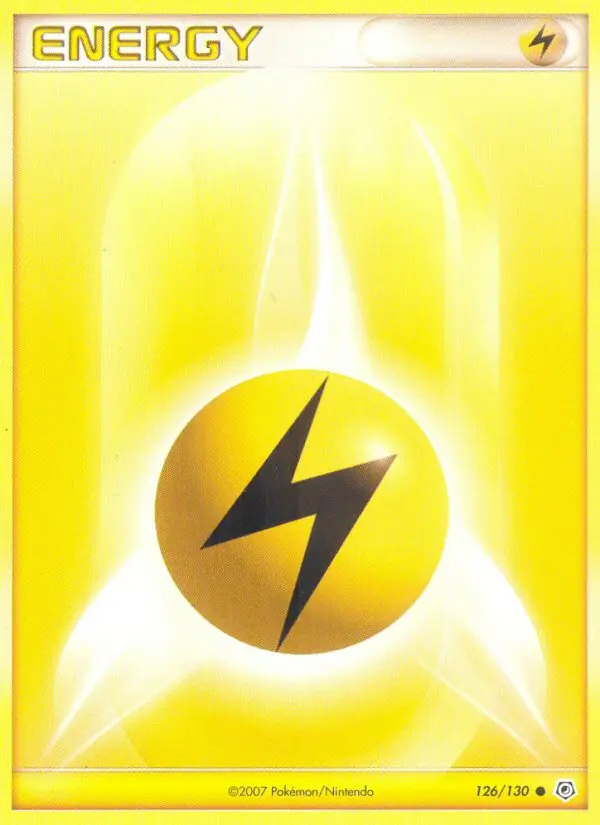 Lightning Energy - Diamond & Pearl 126/130 (Reverse Holo)