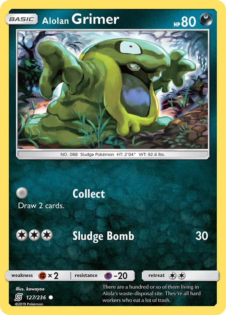 Alolan Grimer - Unified Minds 127/236 (Regular)