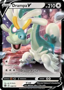 Drampa V - Brilliant Stars 128/172 (Holo)
