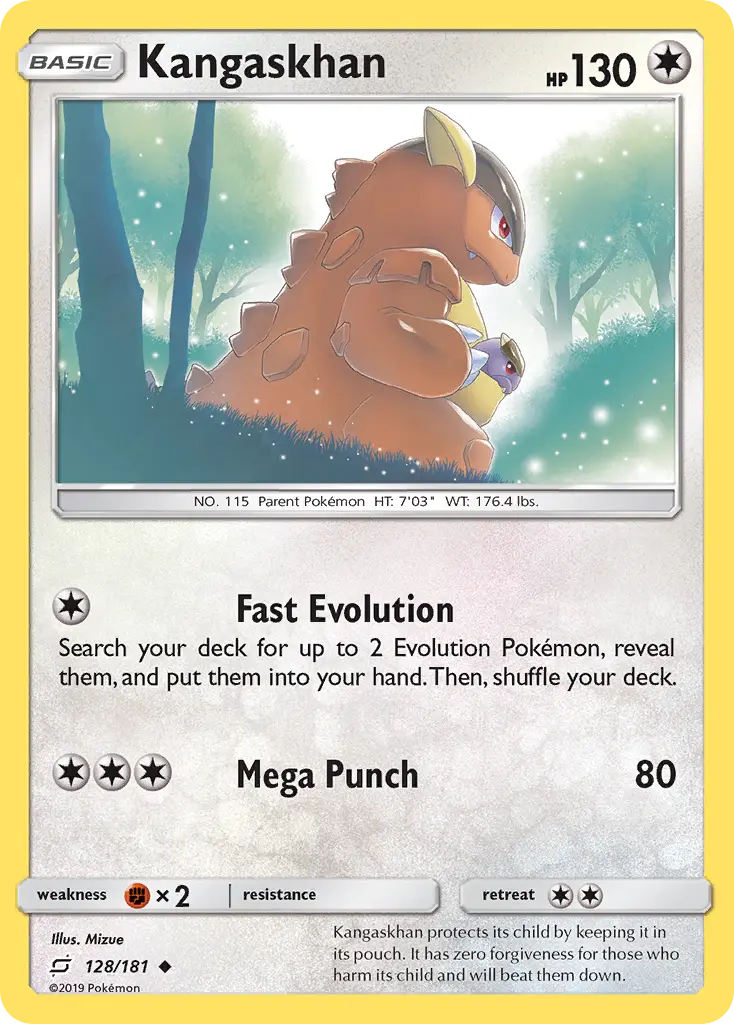 Kangaskhan - Team Up 128/181 (Reverse Holo)