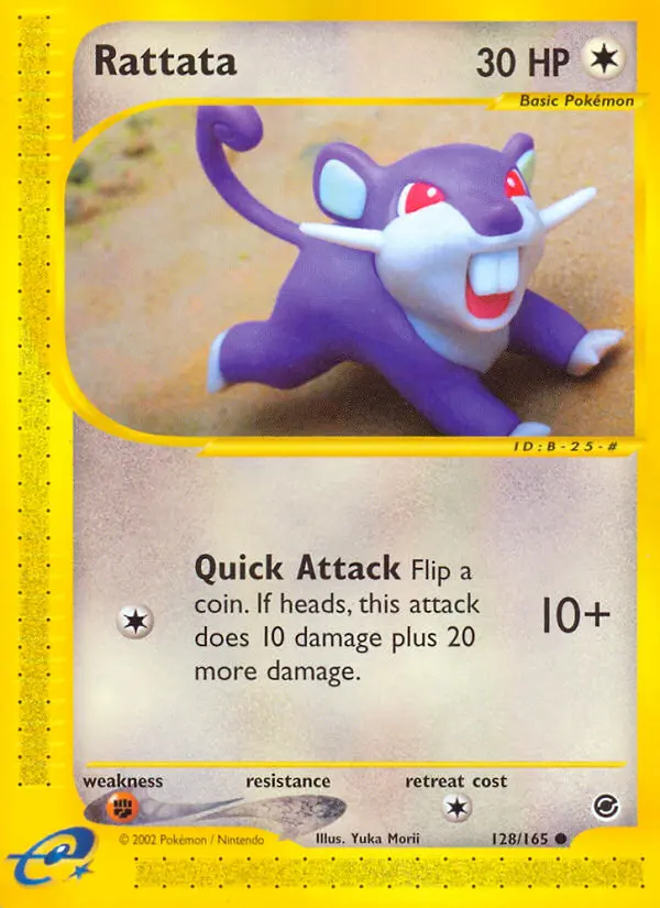 Rattata - Expedition Base Set 128/165 (Regular)