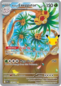 Alolan Exeggutor - 30th Celebration 129/128 (Illustration Rare)