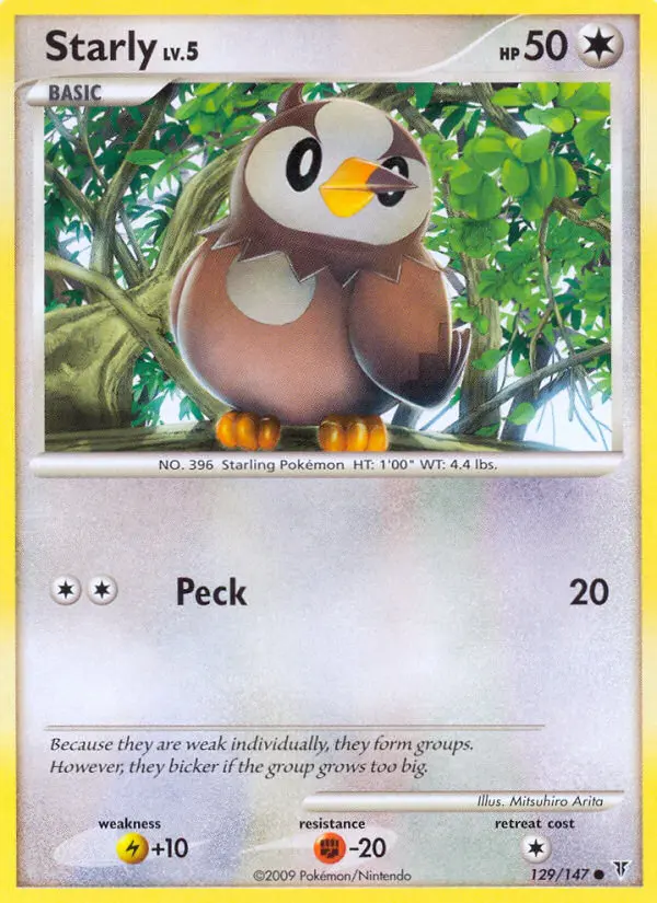 Starly - Supreme Victors 129/147 (Reverse Holo)