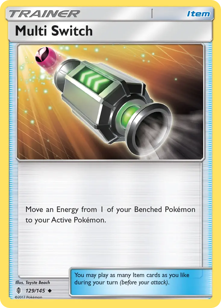 Multi Switch - Guardians Rising 129/145 (Regular)