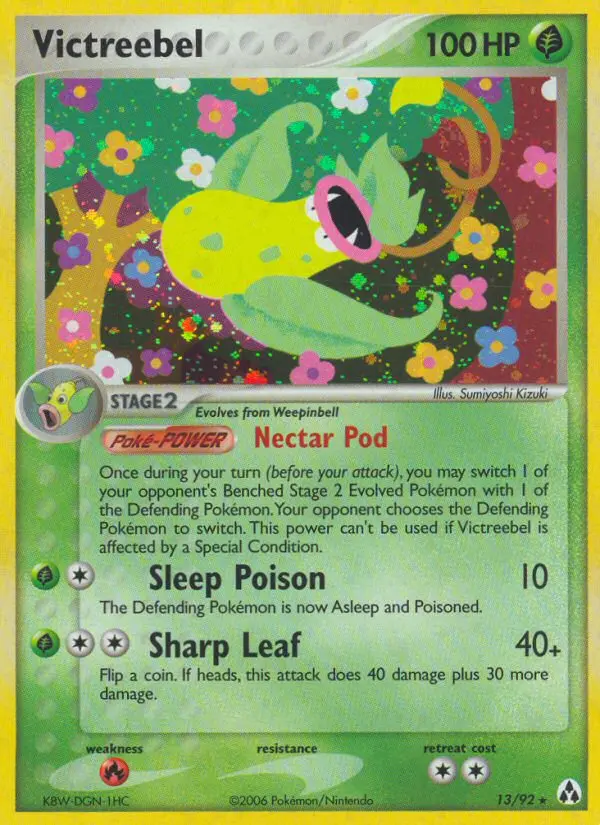 Victreebel - Legend Maker 013/092 (Reverse Holo)