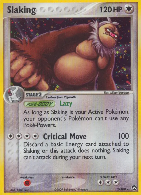 Slaking - Power Keepers 013/108 (Reverse Holo)