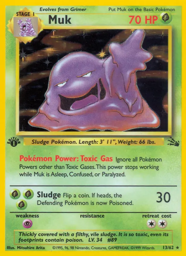 Muk - Fossil 013/062 (Holo)
