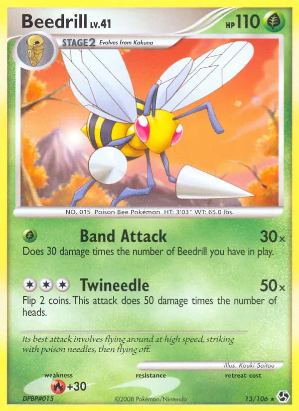Beedrill - Great Encounters 013/106 (Regular)